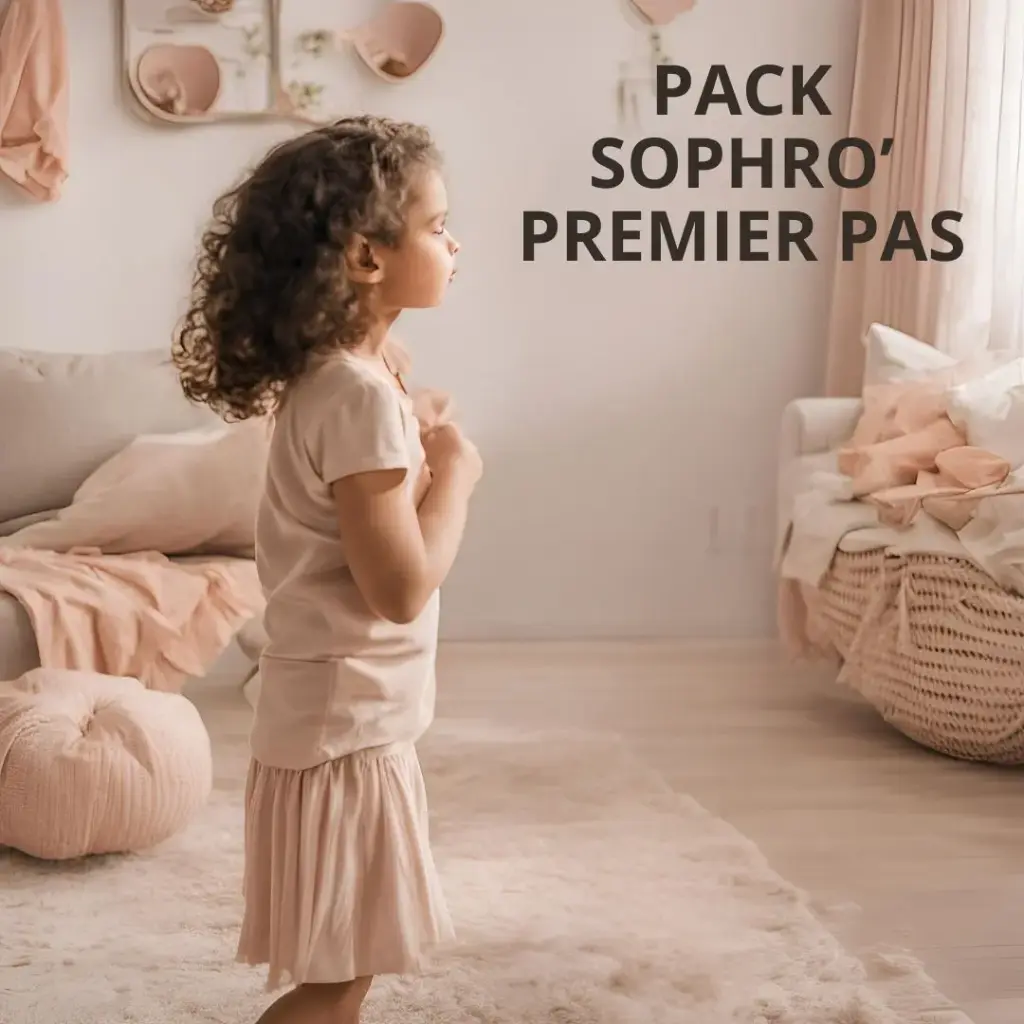 PACK SOPHRO'PREMIER PAS- 4 séances individuelles de sophrologie pour enfant 